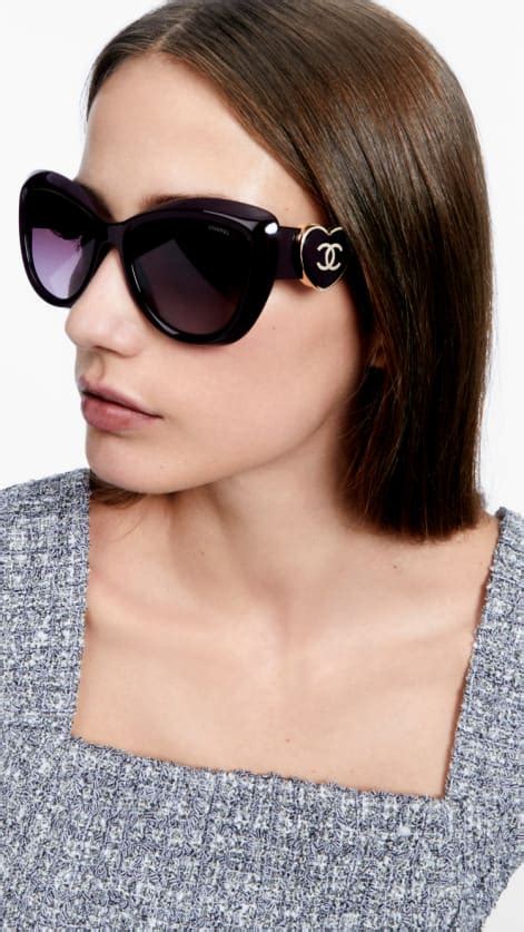 chanel floral sunglasses|chanel sunglasses with clear sides.